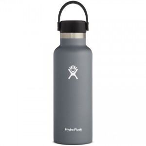 Hydro Flask 18oz Standard Mouth Water Bottle Stone for Sale