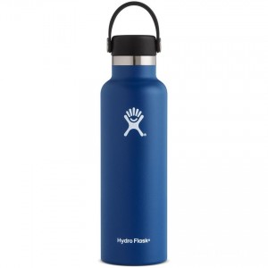 Hydro Flask 21oz Standard Mouth Water Bottle Cobalt for Sale