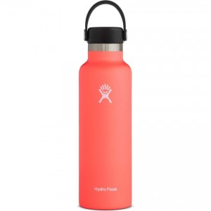 Hydro Flask 21oz Standard Mouth Water Bottle Hibiscus for Sale