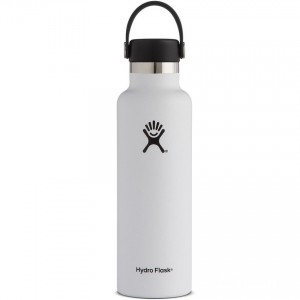 Hydro Flask 21oz Standard Mouth Water Bottle White on Sale