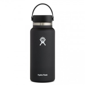 Hydro Flask 32oz Wide Mouth Bottle Black Discount