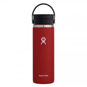 Hydro Flask 20oz Wide Mouth Coffee Travel Mug Lychee Red Discount