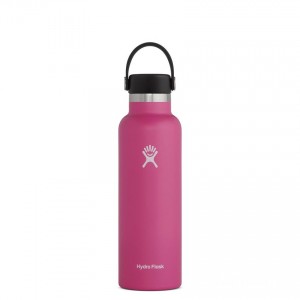 Hydro Flask 21oz Standard Mouth Water Bottle Carnation Discount