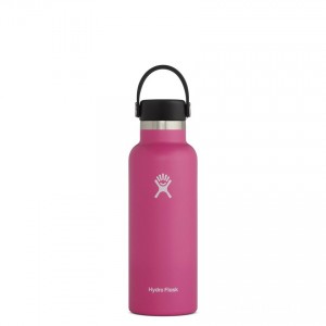 Hydro Flask 18oz Standard Mouth Water Bottle Carnation Discount